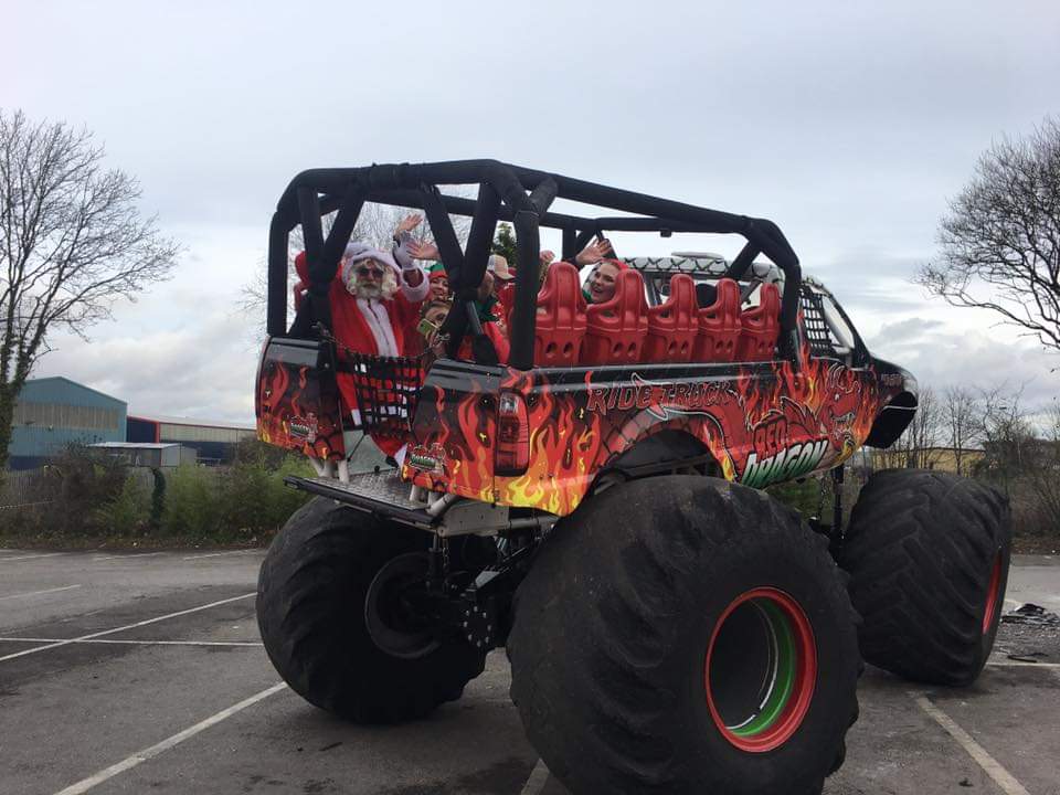 Red Dragon Monster Truck Rides