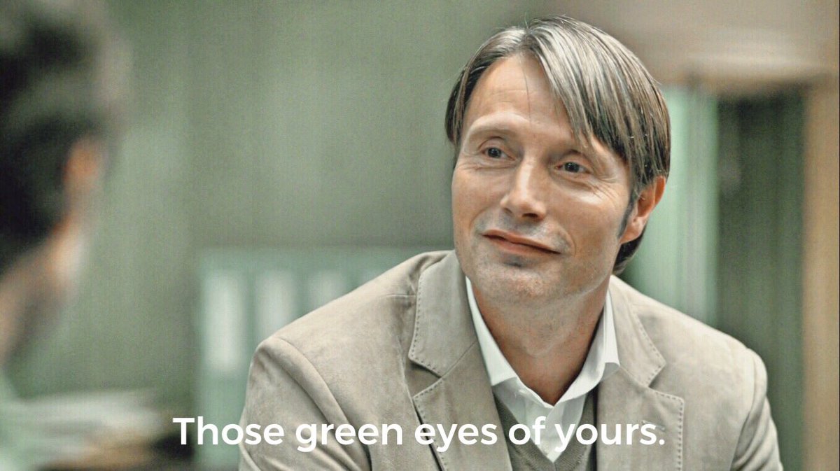 ahooel's tweet photo. Incorrect Hannibal: love at first sight! https://t.co/lKDzgPRegR