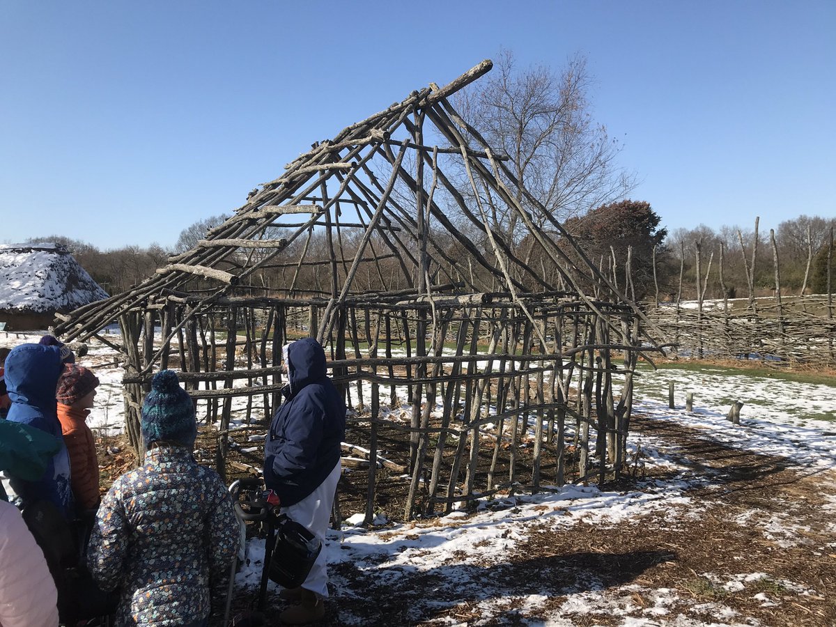 Grade 5 visits Sunwatch Indian Village to learn about native Americans who settled present-day Ohio.