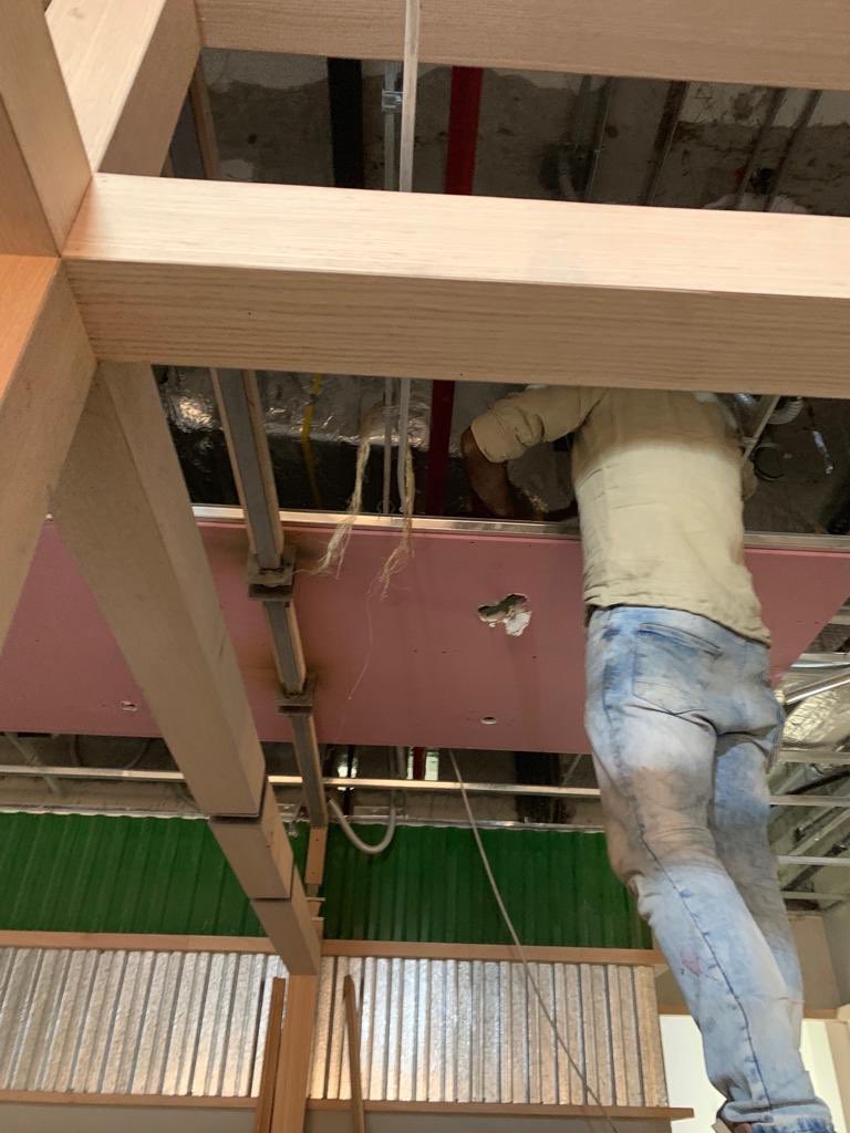 احد مشاريعنا بـ #الرياض لاعمال #الحريق .
.