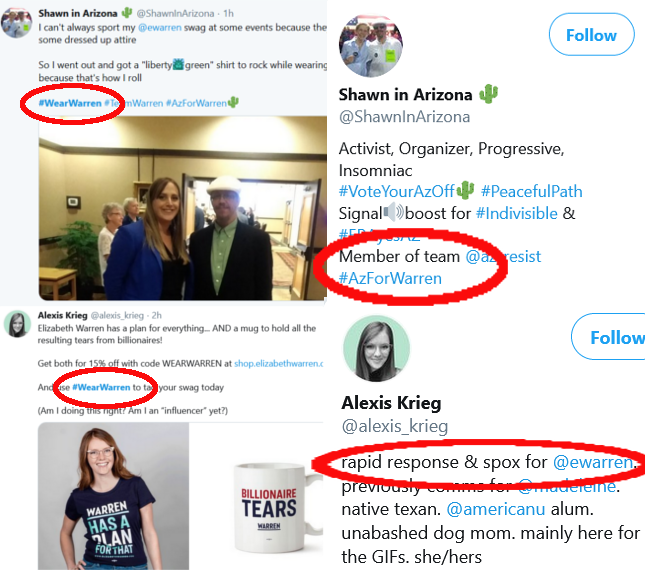 futurprogressiv's tweet photo. the #WearWarren hashtag is as fake as the candidate herself - @jack says 'no political ads' but this is okay
#Bernie2020 #RealDealBernie #NoMiddleGround
#NoSubstitutes #NoFakeBernies #MedicareForAll
#M4A https://t.co/4qFy9ONGNr