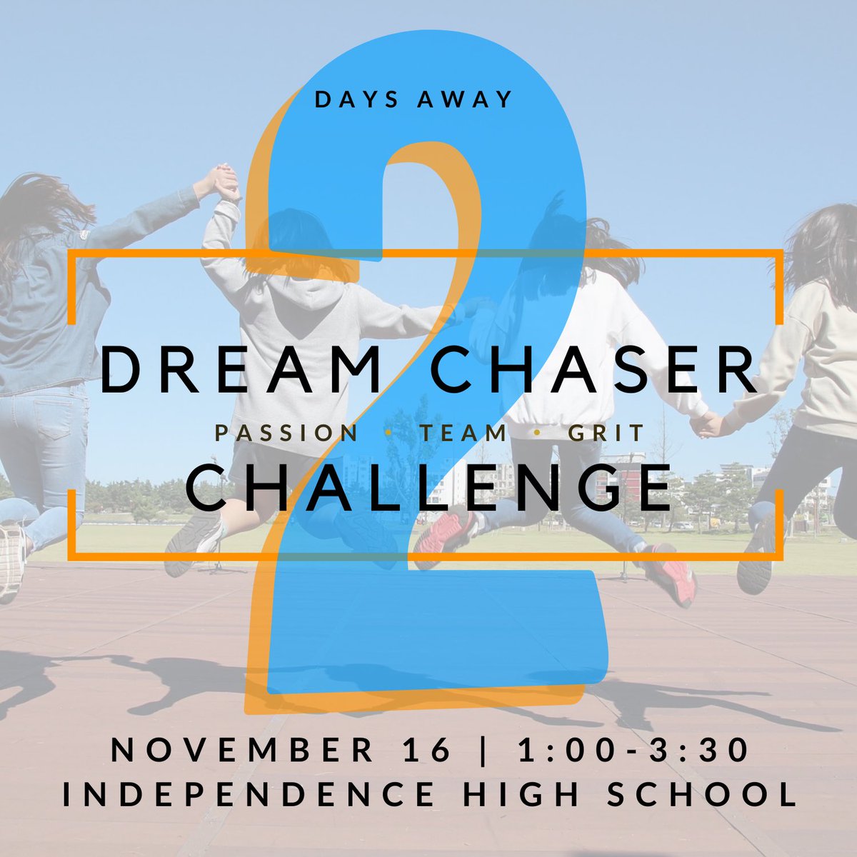 The wait is almost over. Get ready Dream Chasers. We can’t wait to see you all on Saturday!