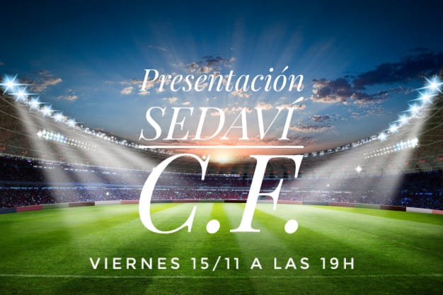 Mañana viernes a las 19h, combatiremos el fresquito con calor y pasión en la presentación de los 17 equipos del <a href="/SedaviCF/">Sedavi CF</a> 
🦁🦁🦁💙💛💙💛💙🦁🦁🦁