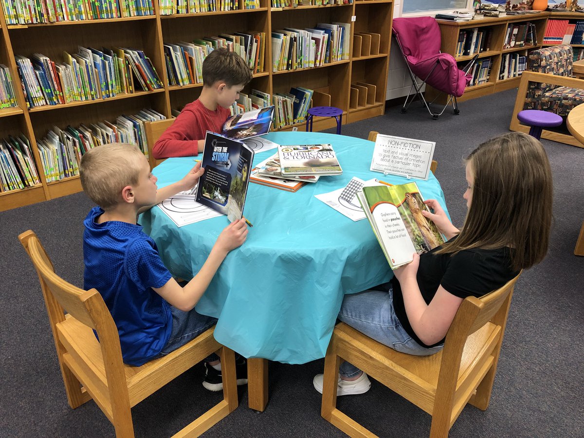 Third graders are participating in a Book Tasting with Mrs. Rains today at Bridgeton Elementary School. <a href="/BESClippers/">Bridgeton Elementary School</a> <a href="/amyjrains/">Mrs. Rains Reads</a>