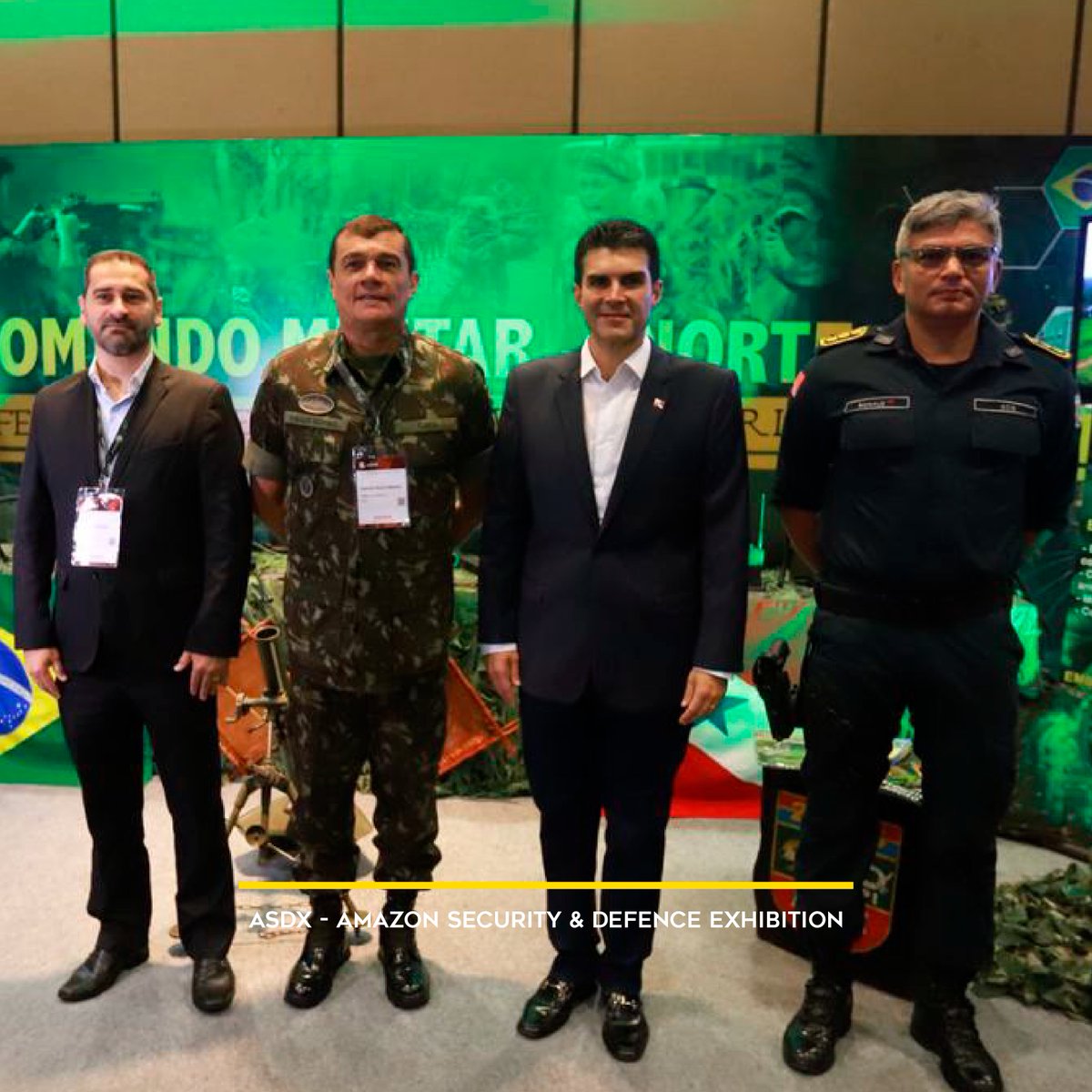 asdxbrazil's tweet photo. Nesta quinta-feira (14/11), tivemos a honra em receber o Sr. Governador do Estado do Pará Helder Barbalho, o Chefe do Estado-Maior do Exército General Braga Netto, e o General Paulo Sérgio do Comando Militar do Norte. 

#ASDX #Forest #Amazon #SegurancaPublica #Tecnologia https://t.co/1Cz3Qrq3We
