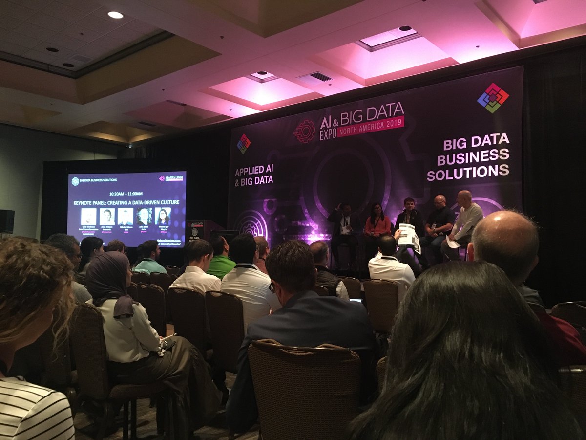 Key to creating a data-driven culture: 'Democratize the #data! Make it available to everyone.' -Meenal Iyer @macys  #aiandbigdataexpo