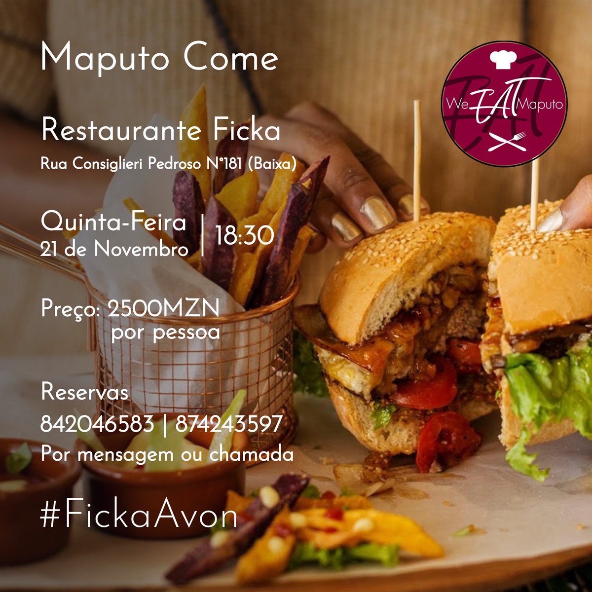weeatmaputo's tweet photo. Segunda edição do #MaputoCome #weeatmaputo https://t.co/QqVvsbrOLs