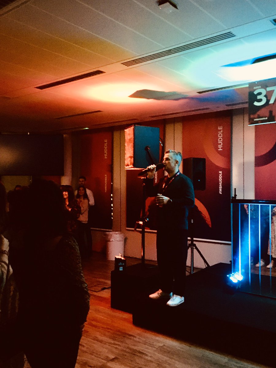 And that’s it - our CEO Jem Lloyd-Williams wraps up #MSHuddle with his thank you speech. Thanks to all involved! It’s been a great Huddle 2019!
