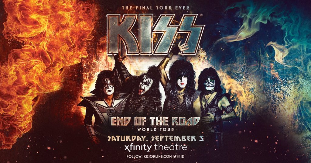 <a href="/kiss/">KISS</a> 9/5/20 at @XFINITYTheatre  Hartford. Win tix from <a href="/iRockradio1/">iRockRadio1</a> #kiss #endoftheroadworldtour