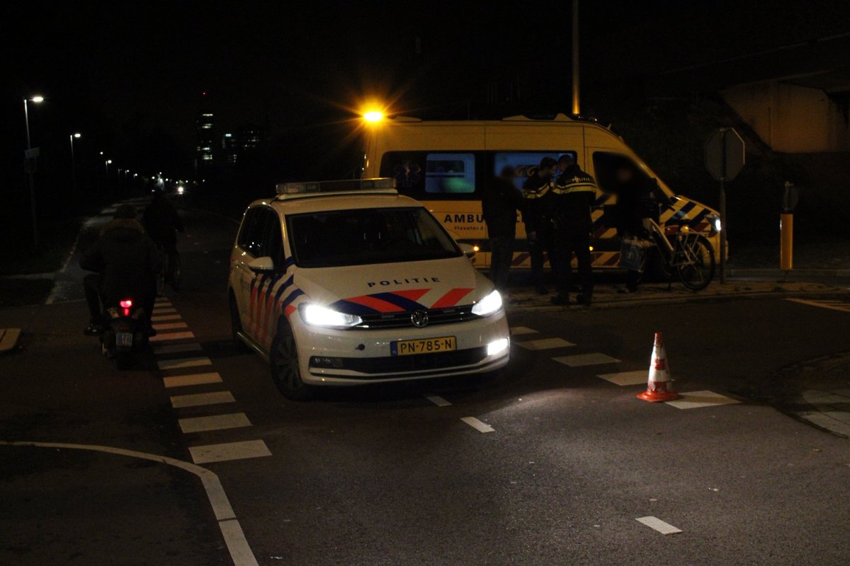 Melding hulpdiensten Charlie Chaplinweg Almere