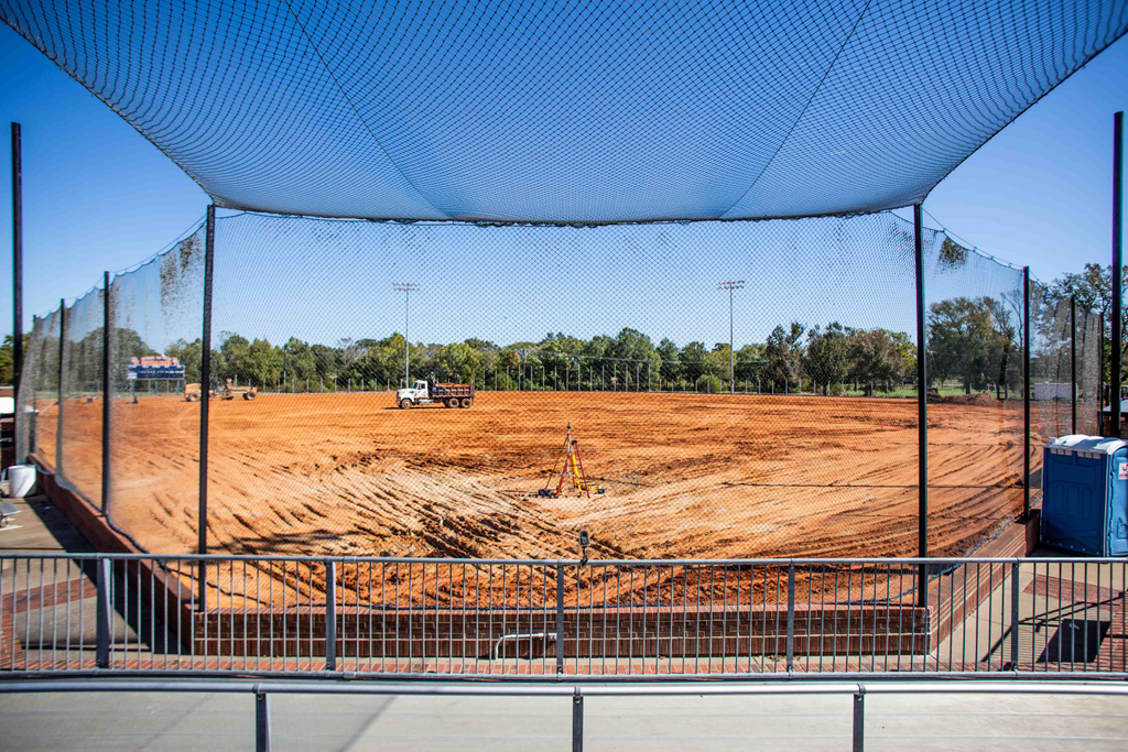 brookhillschool's tweet photo. We're excited about the progress that's taking place at the Brook Hill Ballpark, especially on rainy weather days like today!
Shout out to @Symmetryturf for all of their hard work as they make this Brook Hill dream a reality.
#brookhillbaseball #baseball #astroturf https://t.co/HuFVUzGe38
