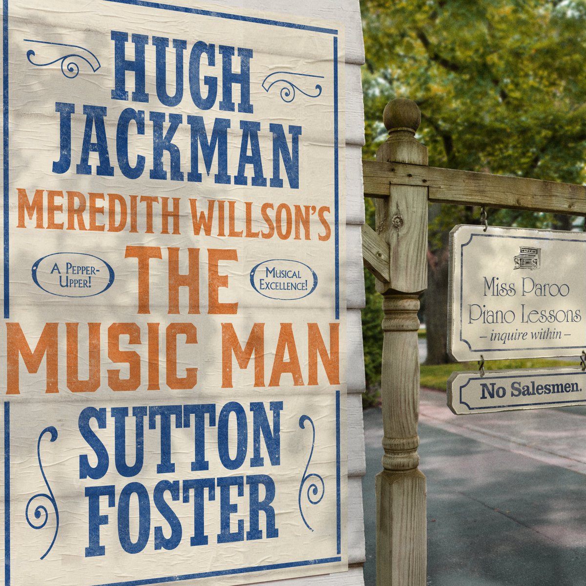 The Music Man is up on the Marquee!!