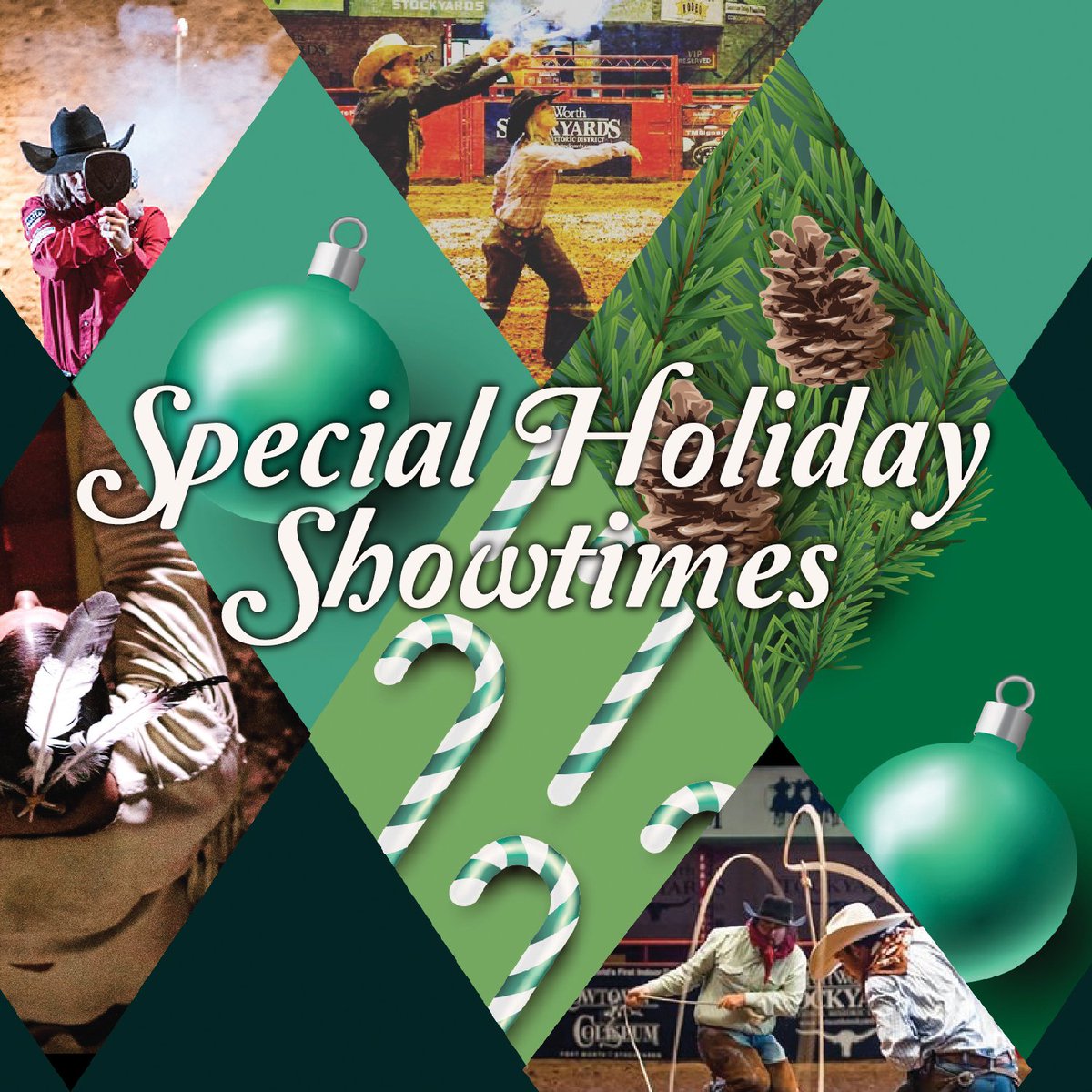 The Pawnee Bill's Wild West Show is every Saturday afternoon at Cowtown Coliseum, and Thanksgiving weekend Friday and Saturday at 2:30 &amp; 4:30!! 
Go to our website for additional holiday Showtimes!! 
#tistheseason #holidays #FamilyFun  #VisitFortWorth #thingstodo