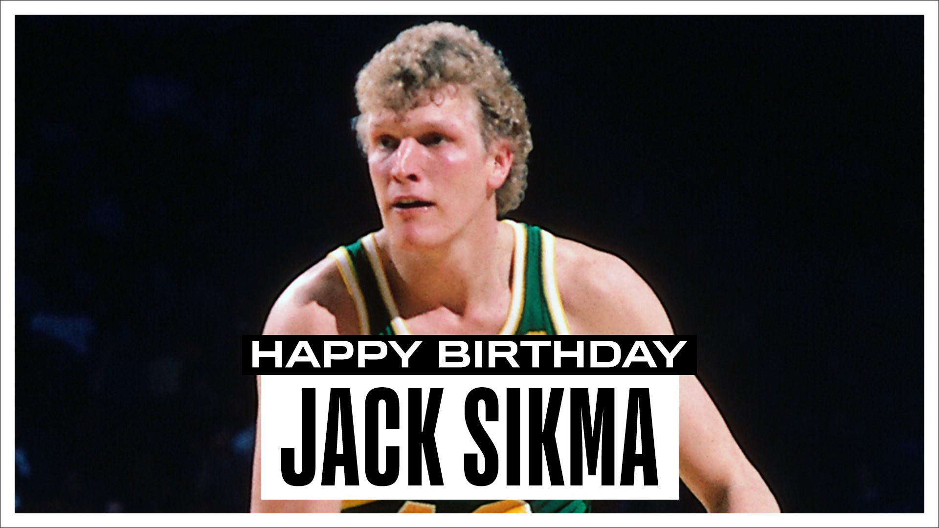 Join us in wishing a Happy 64th Birthday to 7x & 2019 inductee, Jack Sikma! 