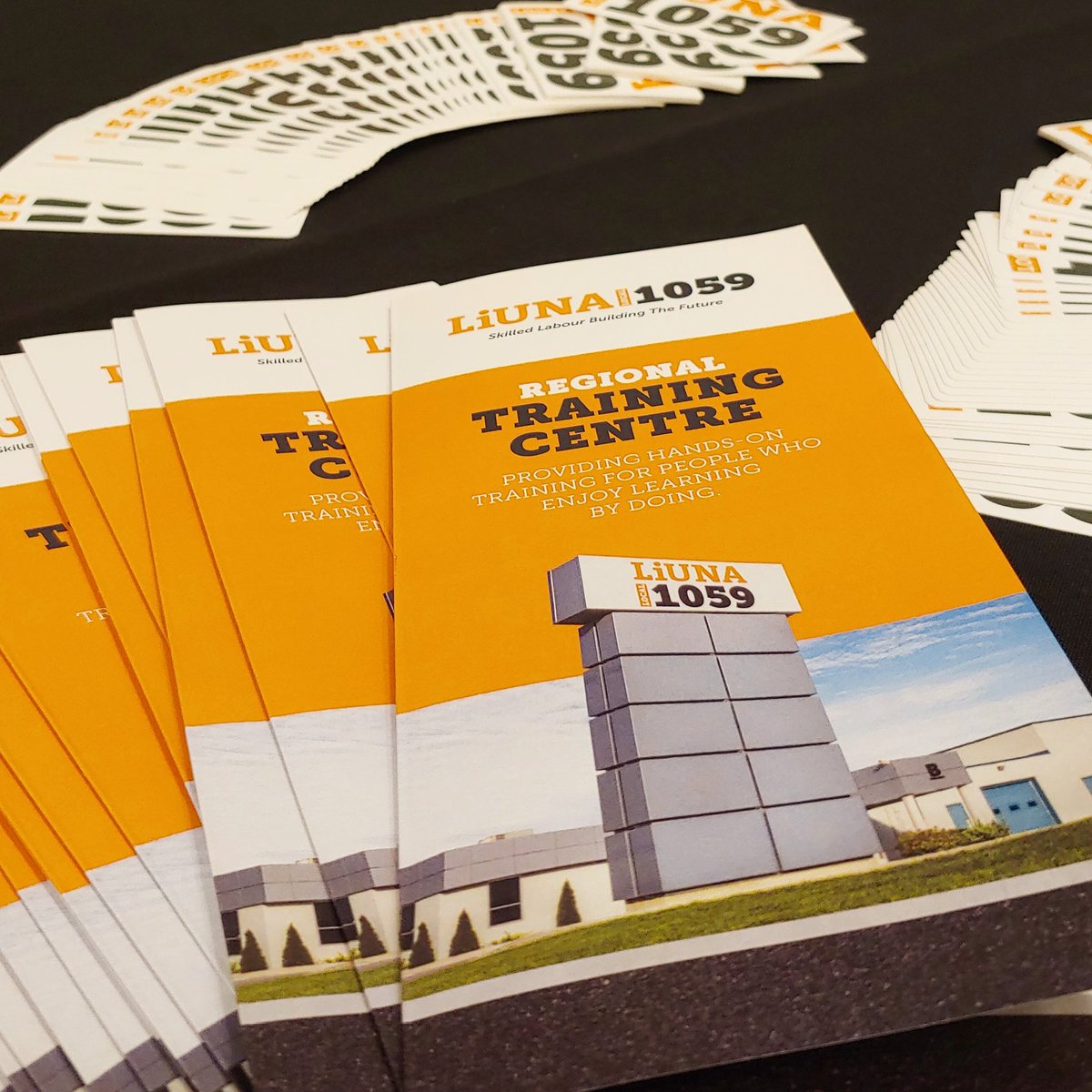 LiUNA1059's tweet photo. #Local1059 is at the @TheOCI Nuclear Job Fair &amp; Info Session at @georgiancollege in #OwenSound from 2-8pm today to answer your questions about a career in the #skilledtrades. Come check it out! #liuna #unionstrong #unionproud #feelthepower #construction @Bruce_Power https://t.co/9M4NmpJfqC