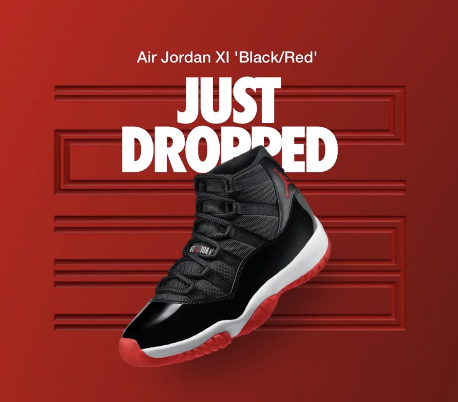 Shock Drop: Air Jordan 11 Retro “Bred 