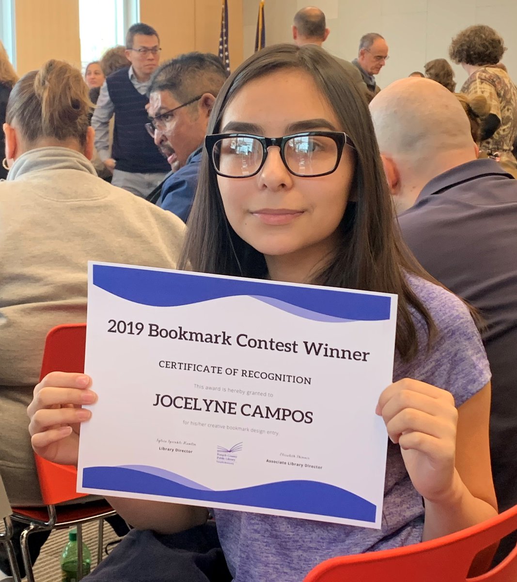 LauraLyons19's tweet photo. Congratulations to our FCPL Bookmark Winner!     @WileyMS #theAinSTEAM https://t.co/HcW8E0k8Yn