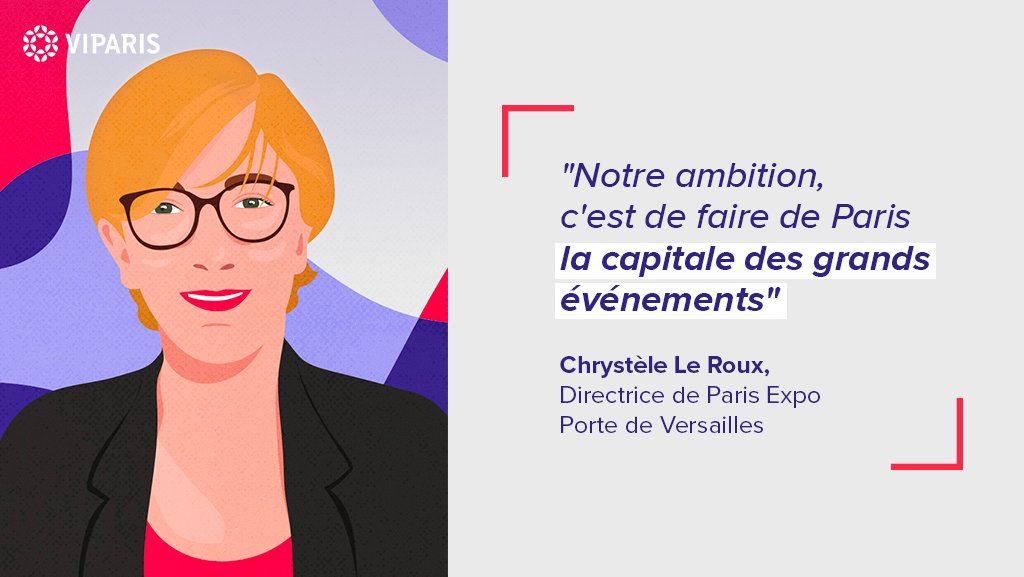 ViparisOfficiel's tweet photo. [#OpeningPDV] Pour Chrystèle Le Roux, Directrice de Paris Expo Porte de Versailles, les travaux du #Pavillon6 matérialisent l'ambition de Viparis : dynamiser la vie du quartier et ouvrir le site sur la ville. https://t.co/DjysoU7bDn #VendrediLecture https://t.co/htHTx8C3TS