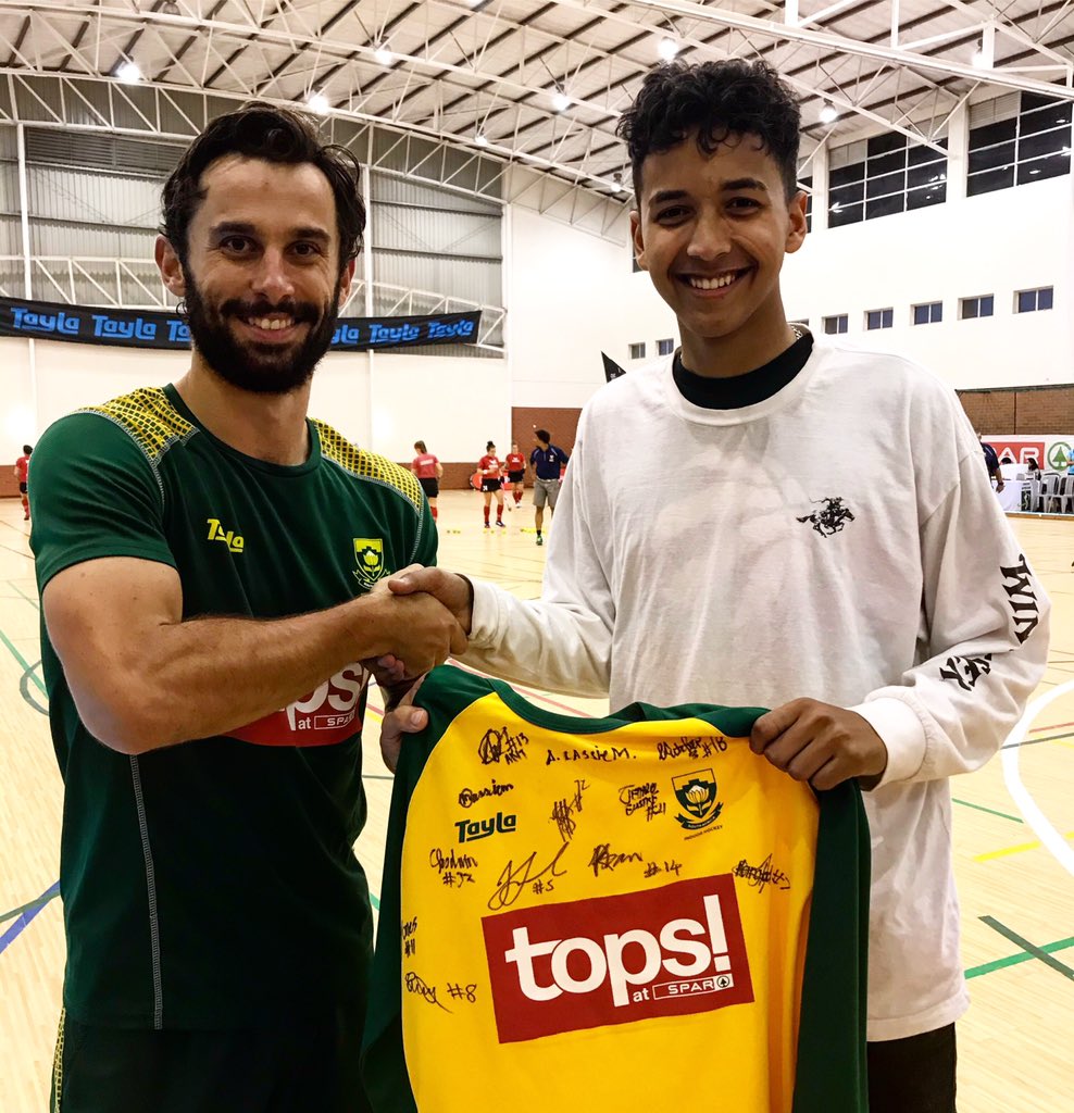 Well done to Jesse Hendricks for winning the signed <a href="/blitzstoks/">SA Men Indoor Hockey</a> shirt!
 
We are #StrongerTogether 

#BlitzStoks 
#TaylaSportswear 
#SAIndoor 
#Winner