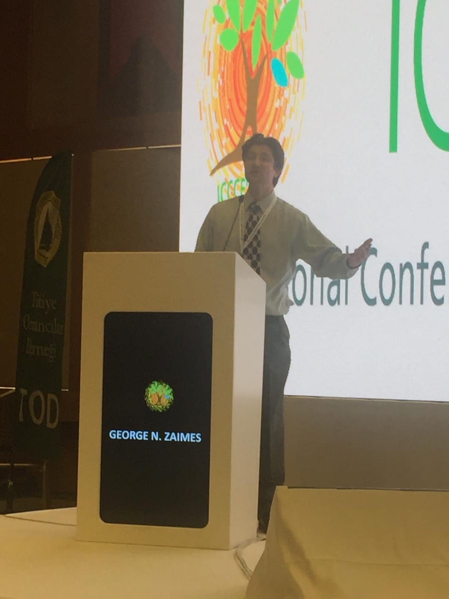 UnescoConeect's tweet photo. G. Zaimes participated at the (ICCF2019) that is hosted by the Foresters Association of Turkey in Antalya, from 13-14th/11/2019. The title of his presentation was “Riparian Areas as a Tool to Mitigate Climate Change Impacts in Urban Settings: The Case Study of Drama City, Greece. https://t.co/JJTE7O419z