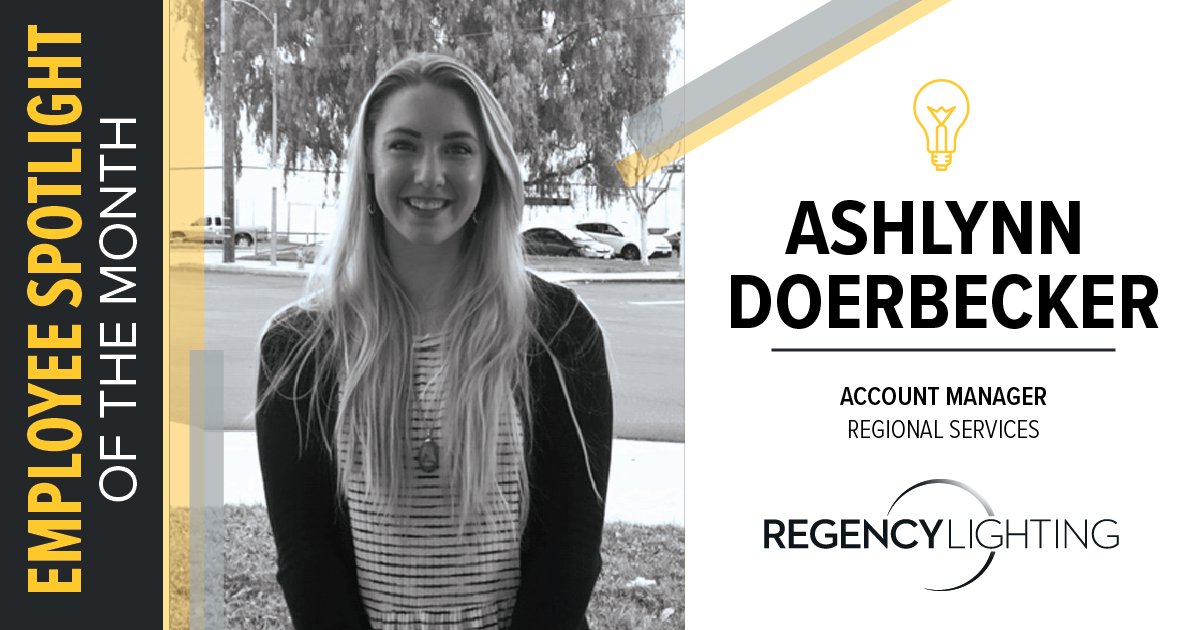 regencysupply's tweet image. We are excited to announce our November Employee Spotlight. 

Ashlynn, thank you for living out our RISE values. We're thankful that you are part of the team! #RegencyLife