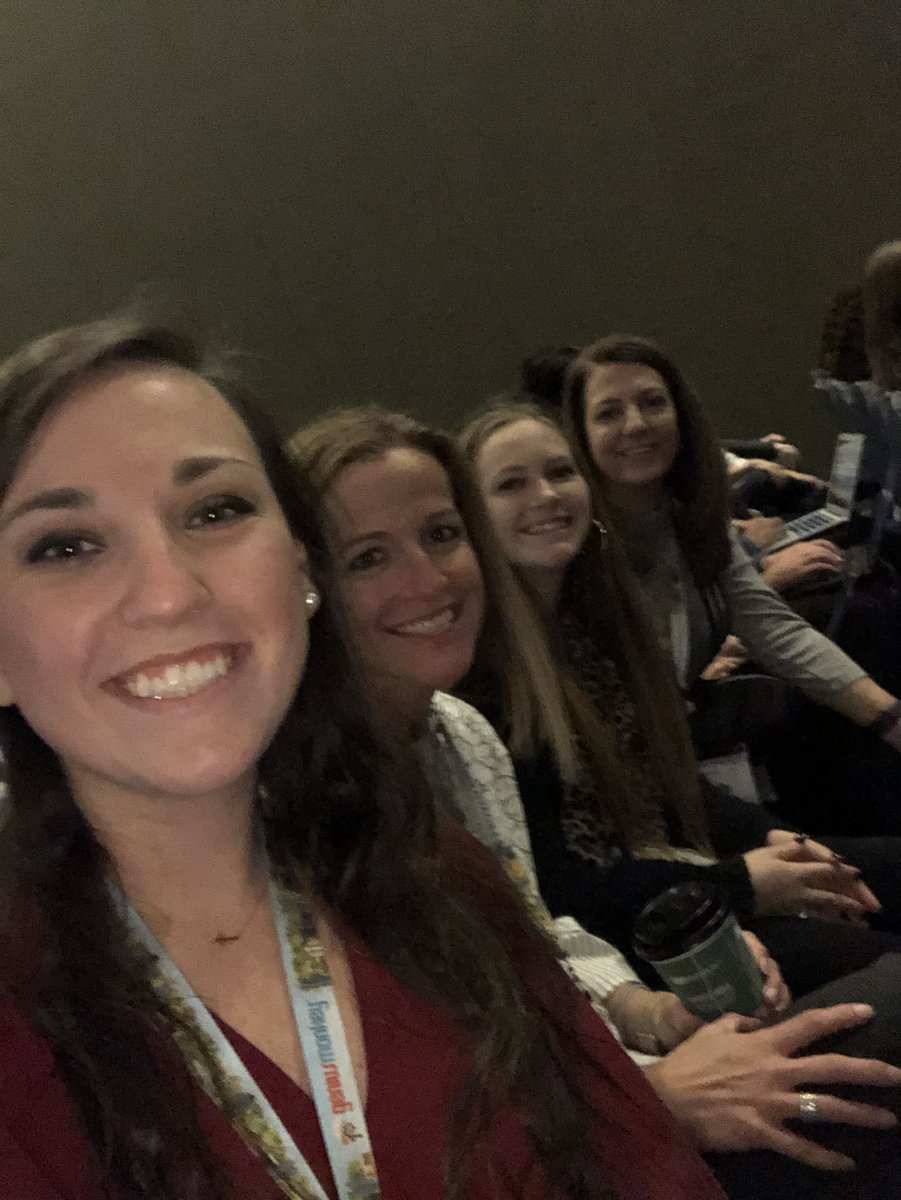 Representing <a href="/ECU_CRW/">ECU Campus Recreation & Wellness</a> and <a href="/ECUInnerPirate/">ECU InnerPirate -Student Affairs</a> at  #ISUM19 🧡📲 <a href="/baimarashcoo/">Bailey Hanson</a> <a href="/DelaneyHogg/">Delaney Hogg</a> <a href="/EMcLamb/">Emily McLamb</a>