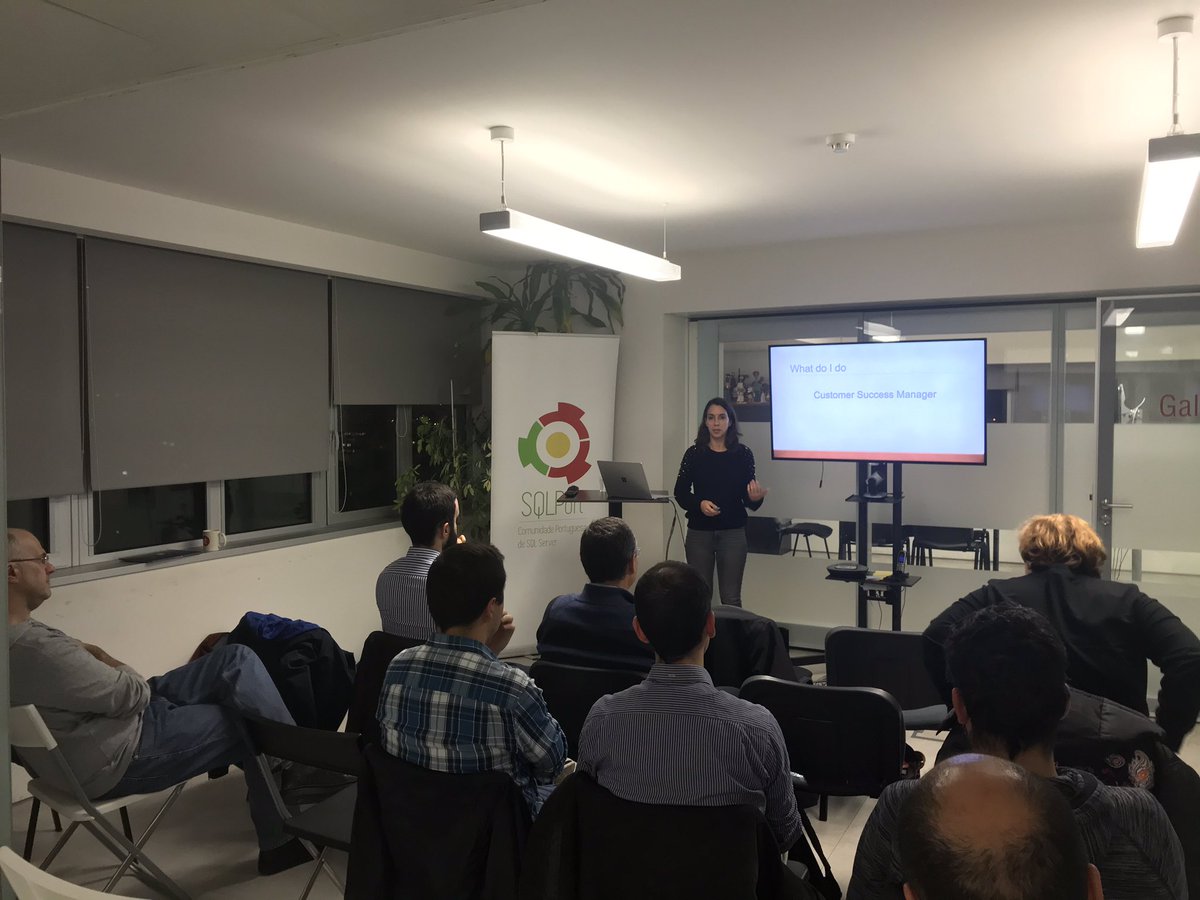 NikoNeugebauer's tweet image. Ana Raquel Teixeira rocks the #SqlPort with #agile #kanban in the real world #ClaraNet #sqlpass