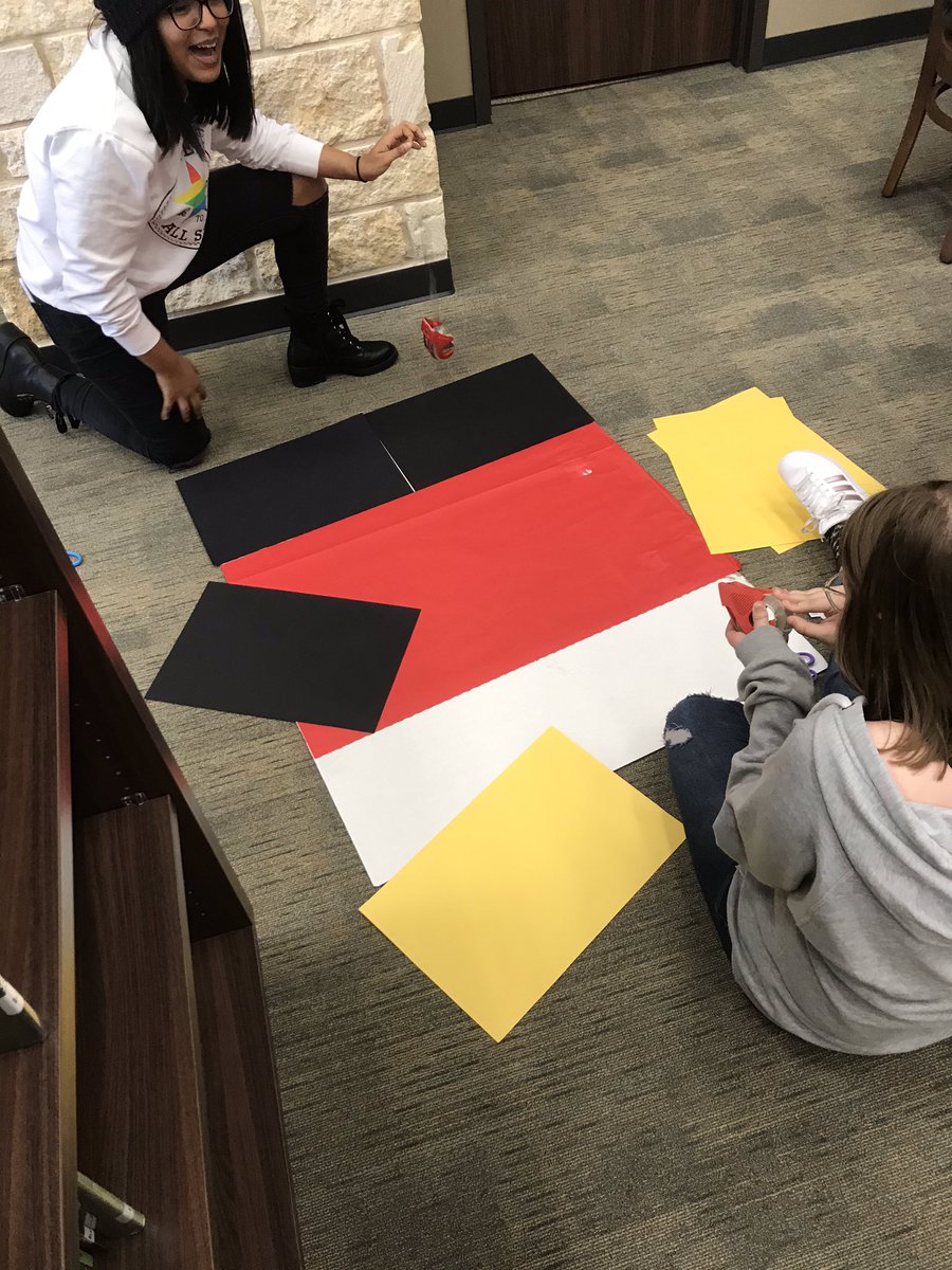 Getting Charged Up for Cultural Diversity Fair <a href="/LeamanJH/">Leaman Junior High</a> <a href="/LamarCISD/">Lamar CISD</a>