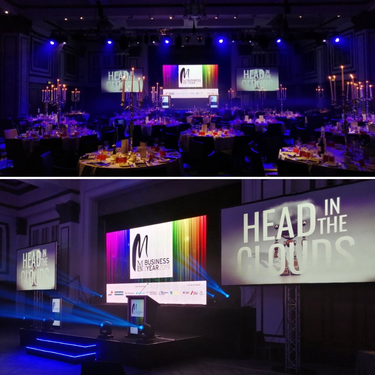 The Principal Ballroom looking great for tonight's <a href="/MENAwards/">MEN Business Awards</a> #manchesterbusiness best of luck everyone!