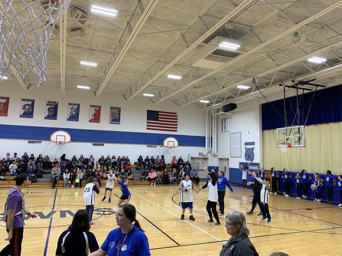 Our first Unified Basketball game of the year!  Our athletes did amazing!  #SpecialOlympics