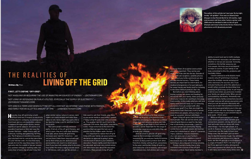 365offgrid's tweet image. Latest article whats wroted.  
#offgrid
#bugout 
#adventure 
#tactical 
#edc 
#mountains 
#survival 
#warrior 
#viking
#frontier 
#wilderness 
#outdoors 
#knife 
#hunting 
#climber 
#skier
#mountainman 
#life 
#freedom 
#love
#fighter
#professional
#nomad
#bushcraft