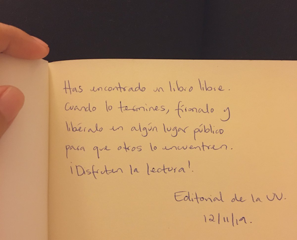 citlaguilera's tweet image. 12 de noviembre #DíaDelLibro📚

#LibroLibre📚 
@EditorialUV 🍃