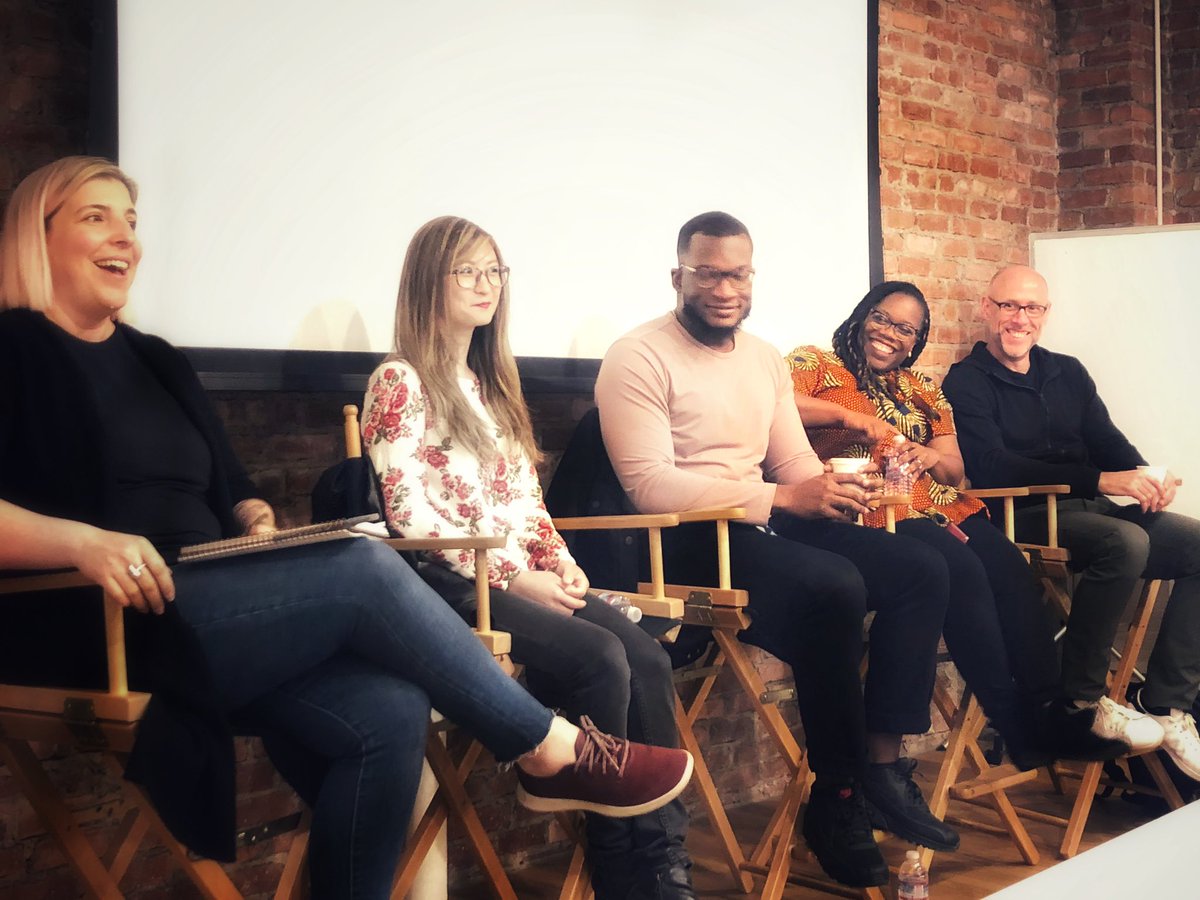 BKRebeless's tweet photo. #SayYes to panel &amp; event invites.

I really enjoyed being on General Assembly's UX Design Industry Panel &amp; Portfolio Review w/ so many talented people.

We all shared our experiences about getting that first job in tech. No one path was the same...yet here we all are. https://t.co/VdTztWDaHk