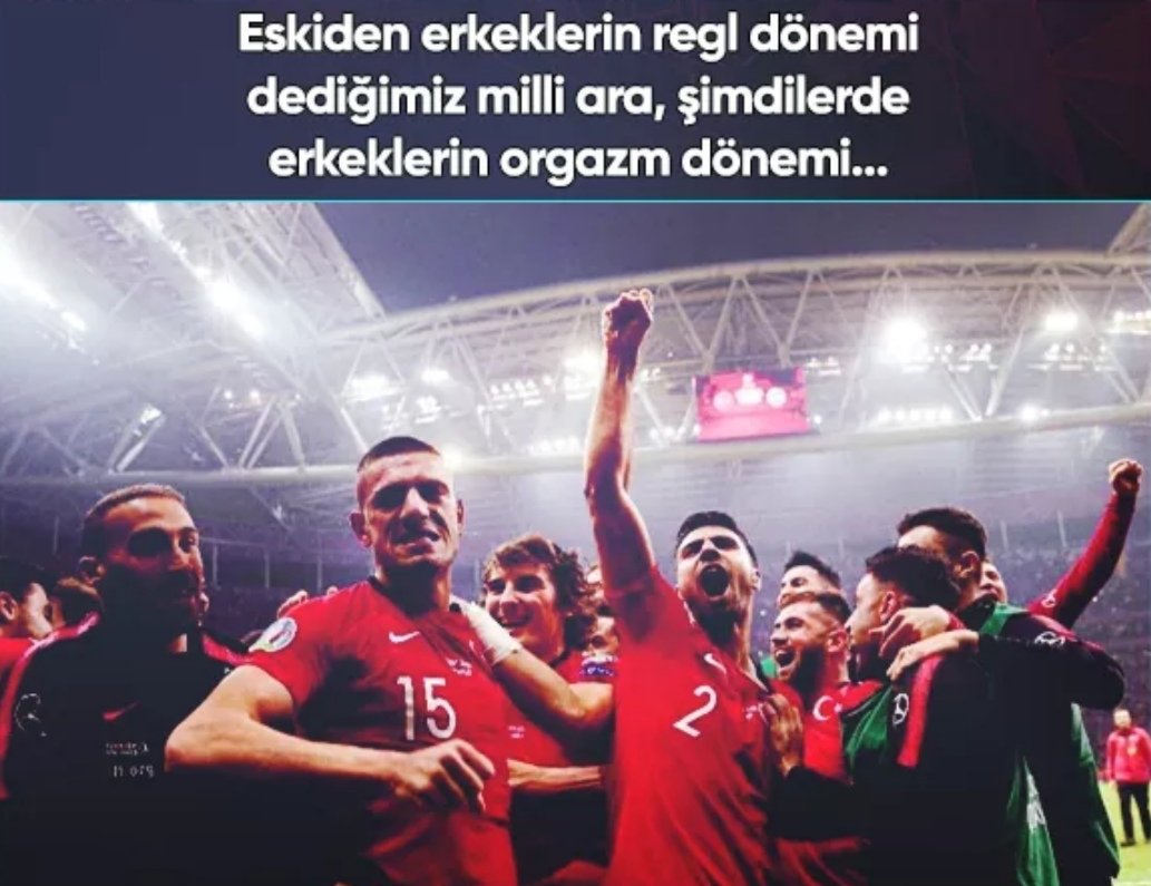 Durumu daha iyi özetleyem bir görsel olamazdı.. #millitakim
