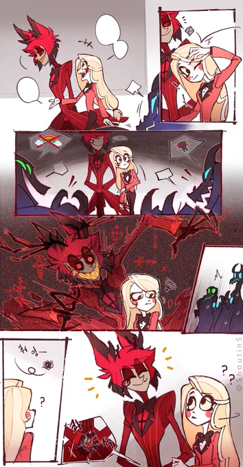 ?? ,,
#HazbinHotel #charlastor 