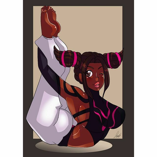 odie1077's tweet photo. This was Donni's last Halloween costume of the year. I forgot to post this sooner; I've been too busy. ๐
This was drawn by @lucyfidelis. Donni as Juri-Han from "Street Fighter". #ladonnarichards #donnirichards #twistedempress #flexibility #flexiblegโฆ https://t.co/a3E3wRN4ZD https://t.co/9Gn8a0YMiU