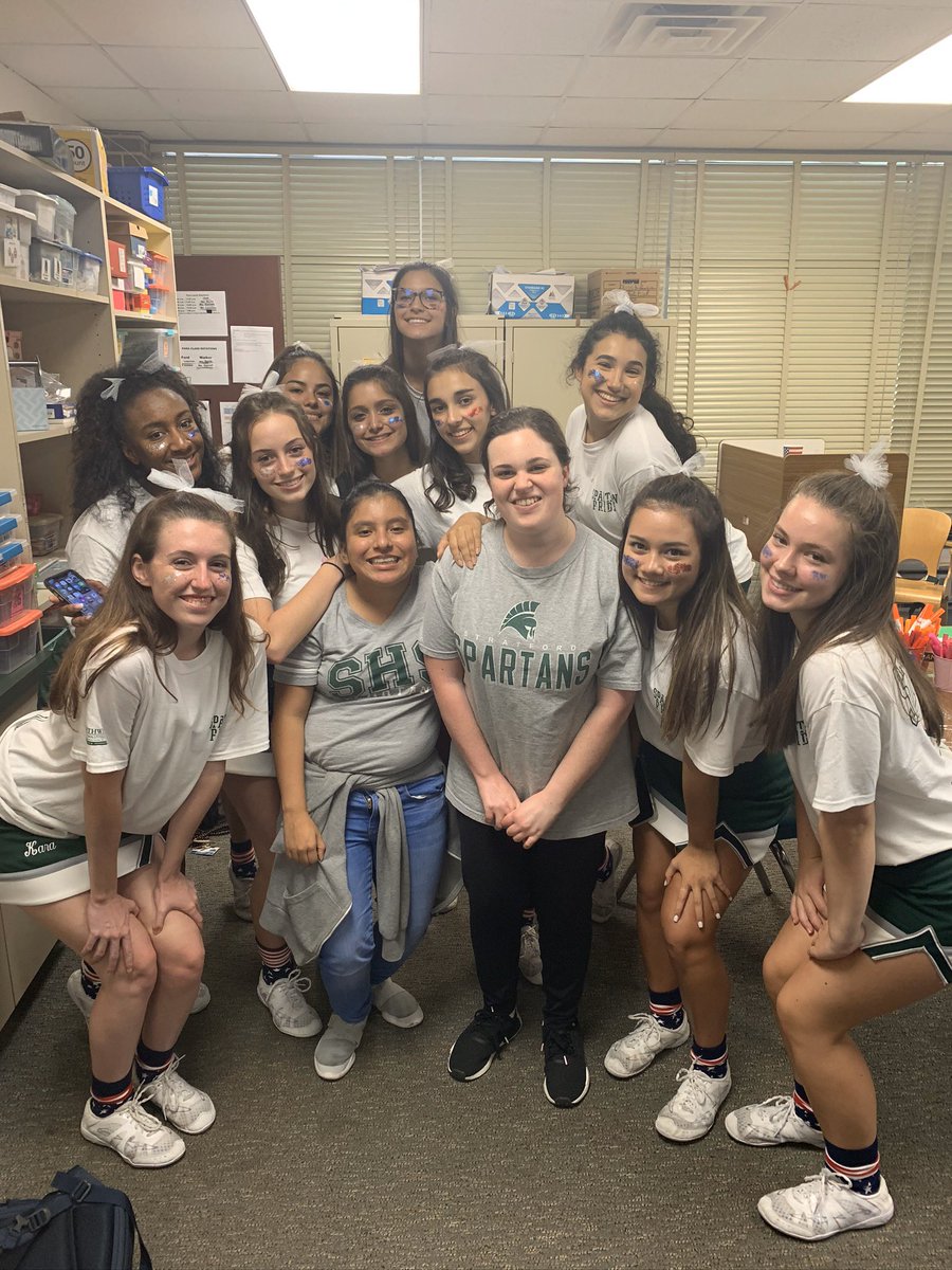 _MrsTerrySHS's tweet photo. Two of our dear friends from the life skills class at SHS joined the JV Cheer team this year as our Spirit Managers. From pep rallies and football games to cookie parties after school, we have sure enjoyed the memories made! #InclusionMatters https://t.co/nzHT6RuSb6