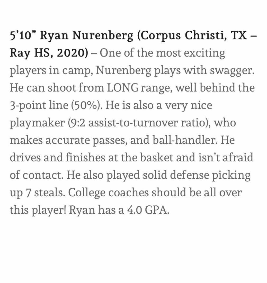 Thank you <a href="/CoachPeteCamps/">Coach Pete</a> for the great camp and coverage! 
Highlights! - youtu.be/o0JMdYwKLds