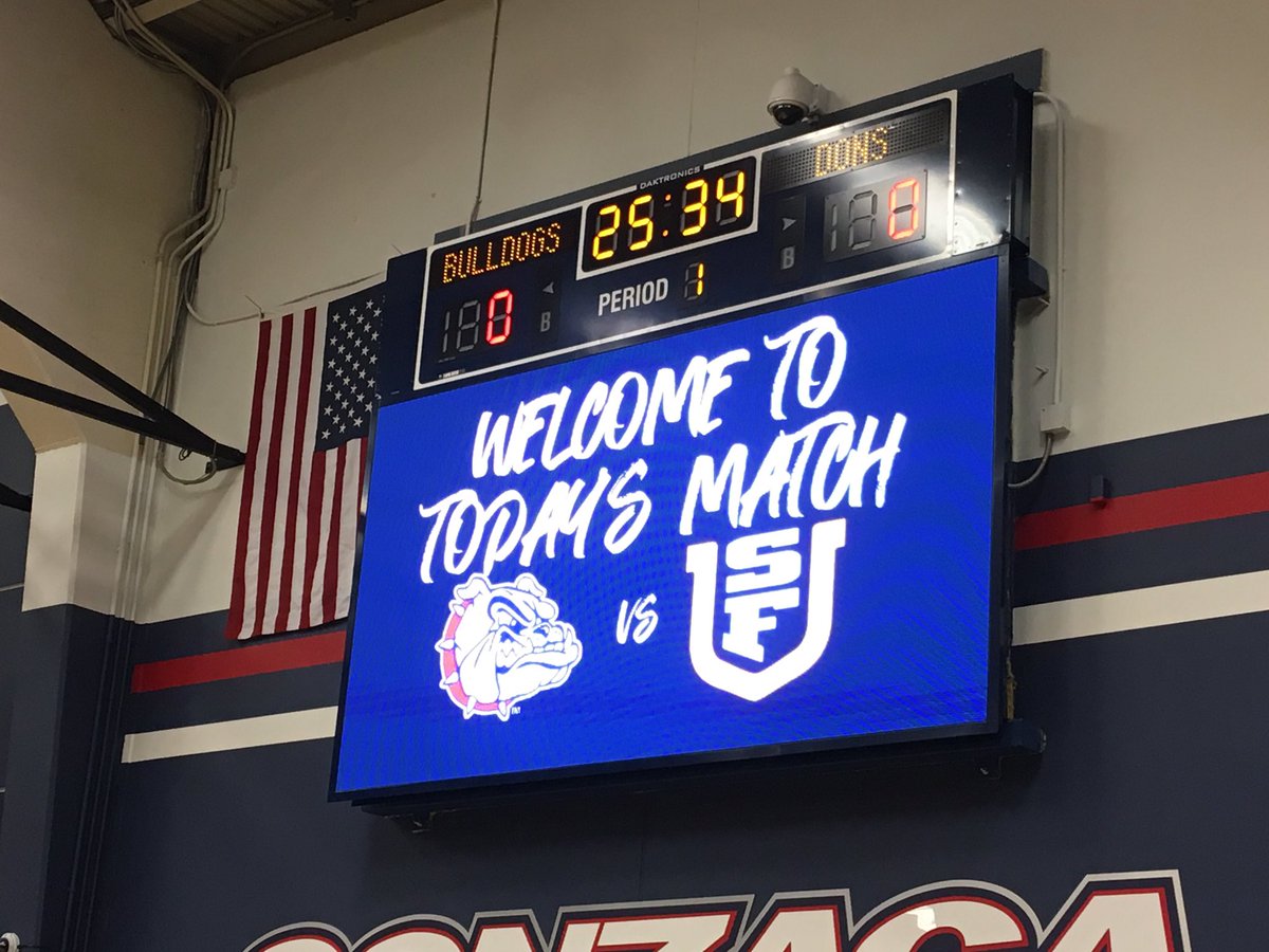 USFDonsAP's tweet image. 25 min away from GAMETIME! @USFDonsVB vs Gonzaga! #GoDons #beatthezags