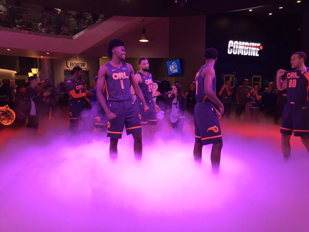 JoshuaBRobbins's tweet photo. The Magic’s new City Edition uniforms: https://t.co/uOvAHDhIvI