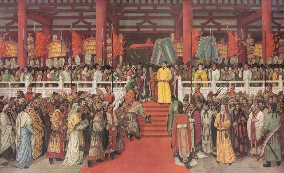 plus_chinese's tweet photo. The power of water can be applied in governance. In Tang Dynasty, a monarch called Li Shimin came up with a famous theory. He thought the monarch was like a boat and the people were the water. The water could carry a boat, and could also overturn the boat. https://t.co/eRU82ycVyo