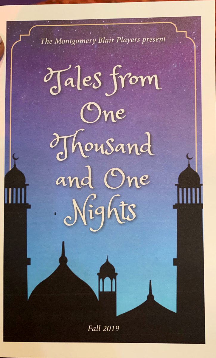RenayCJohnson's tweet photo. Enjoyed our Fall Play this evening, Tales from One Thousand and One Nights!  Our Blazers are OUTSTANDING! BRAVO! 👏🏽👏🏽👏🏽 7 more performances, get your tickets at https://t.co/uJqCexeh4q or at our attendance office or at the door. Students &amp; seniors are $7 &amp; general admission $10. https://t.co/yh6Af9s0sY
