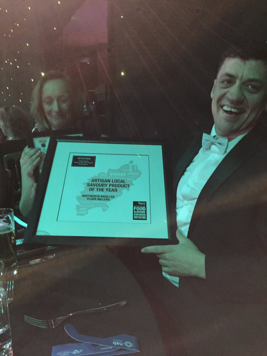 CobblersNibble's tweet image. So outrageously happy to win Artisan local savoury product of the year for Little Bertie. #NFAD19