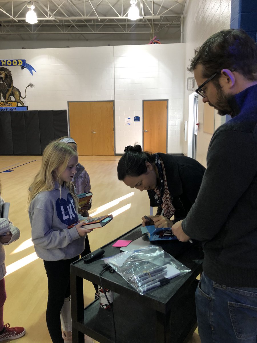 Robbi &amp; Matthew were amazing! Thank you for a great morning! 📚RobbiandMatthew.com <a href="/bvschools/">Blue Valley Schools</a> <a href="/bvlibraries/">BV LibraryMedia</a> <a href="/LKELionsBV/">Lakewood Elementary</a>