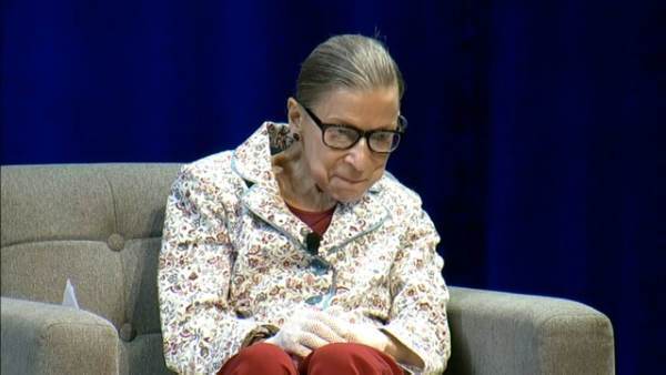 MarkYoungTruth's tweet photo. HMMM: Ruth Bader Ginsburg Misses Work At Supreme Court Due To Illness https://t.co/dqoEUfMqD6 https://t.co/ZPcOJKEkKq