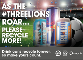 ThreeRiversDC's tweet photo. Amazing isn't it?! Aluminium can be recycled forever:
A drinks can you recycle today could be made into a new can, filled and put back on the shelf in just 60 days! #england1000 #ENGvMON @EveryCanCounts @HertsWasteAware @AluproUK https://t.co/k8VauNRVHJ