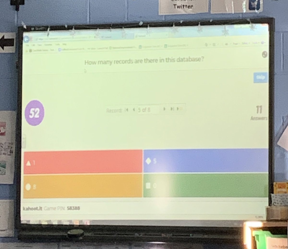 SmithyBusEd's tweet photo. S3 Admin were checking their understanding of Database forms with @miss_glassey today using Kahoots! Great tool for finding gaps in knowledge, providing immediate feedback and having fun!
The class canβt wait for the next game! #competitiveclass πππ» https://t.co/A8QoosX0Rp