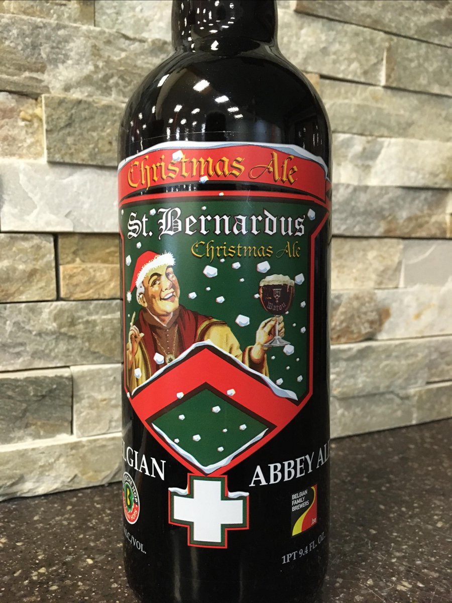 What's better than Christmas Beer? Belgian Christmas Beer! St. Bernardus Christmas Ale is now in stock for a limited time.