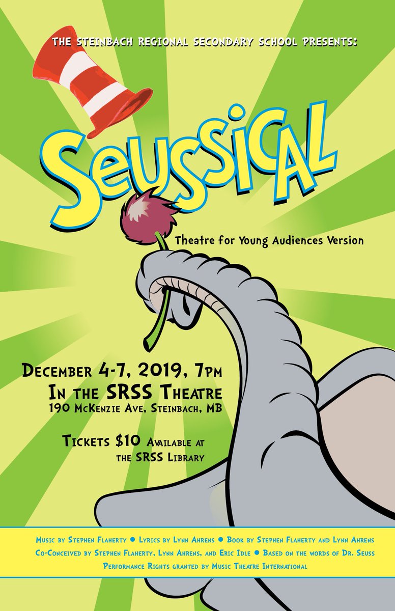 Tickets are now available in the library for this years musical!!  4 opportunities to see this awesome show, get yours before they’re gone!  <a href="/srssnation/">SRSS Sabres</a> <a href="/srssonline/">Steinbach Regional</a>