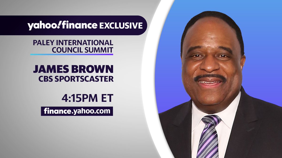 Daniel Roberts On Twitter Football Fans I Ll Talk To Cbs Nfl Mainstay James Brown Live On Yahoofinance Dot Com In Just A Few Minutes Here At Paleyic Eager To Hear His Take